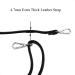 HAHIYO Adjustable Smooth Black Leather Purse Chain Strap Length 31.5-55.1 Inch Silver Hardware for Shoulder Cross Body Sling Purse Replacement Comfortable 0.47 Inch Wide 4.7mm Extra Thick 1 Pack Smooth Black(Silver Hardware)-0.47 Inch Wide - Buy Online on GoSupps.com
