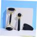 FRCOLOR 2pcs Obsidian Facial Massage Roller Set for Women - Boost Skin Health & Glow - Buy Online on GoSupps.com