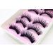 YOUNG 3D False Eyelashes - 5 Pairs of Natural Black Mink Hair for Stunning Makeup (AMX14) - International Shipping Available - Buy Online on GoSupps.com