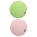 Minkissy massage ball for feet massage balls massage ball sore muscles massage ball back massage ball muscle rollball yoga ball fitness TPE deep peanut balls 2 pieces