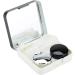 Buy Cute Reflective Contact Lens Container Set - Hygienic & Durable for Home or Travel (Black) - Buy Online on GoSupps.com