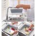 Dish Basin Collapsible with Drain Plug Carry Handles Foldable Sink Tub Dish Wash Basin Portable Dish Tub Collapsible Dishpan for Camping Dish Washing Tub and RV Sink (9.3L Capacity) (Grey) - Buy Online on GoSupps.com