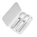 Nail Clipper Set Finger Toe Nail Clippers Set Professional 5 in 1 Stainless Steel Magnetic Pedicure Home Outdoor Adult Tools Nail Clipper Kit Nail Clippers 5 in 1