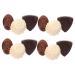 HOMSFOU 12pcs Chocolate Decor Shop Display Prop Faux Dessert Bulk Pvc Little Vacation