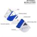 Dual Side Magnetic Window Cleaner Good Water Absorption Glass Surface Wiper Cleaning Brush - Buy Online on GoSupps.com