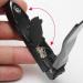 SHZG Large Nail Clipper with Catcher - Anti Splash Fingernail Toenail Clipper for Men and Women (Black) - Buy Online on GoSupps.com