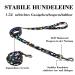 Cosyhome London Dog Harness Leash Set Breathable Adjustable Dog Lead and Harness No Pull Small Medium Large dog(black and white grids M) m Black and white grids - Buy Online on GoSupps.com