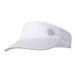 Sun Visor Hat for Women & Men - Womens Visor, Tennis Visor, Golf Visor - Running Visor White