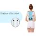 Adjustable Posture Corrector & Back Support Belt for Men & Women | Improve Shoulder & Lumbar Support - Medium-M - Buy Online on GoSupps.com