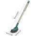 Bathroom Toilet Bowl Brush with Plastic Long Antislip Handle Curved Angled Cleaner Wall Hanging Scrubber Deep Cleaning Tool Household Gadget Deep Cleaning Brush Set Yellow - Buy Online on GoSupps.com