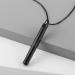 VIGLORY Stress and Anxiety Necklace | Mindful Breathing & Relaxation Tool | Meditation Stress Relief Gift for Men & Women | Quit Smoking Aid | Black Chain 29 - Buy Online on GoSupps.com