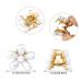 10 Pcs Small Pearl Flower Hair Clips - Sweet Mini Claw Clips for Women and Girls | Decorative Bangs Accessories - Buy Online on GoSupps.com