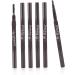 BIUDECO 3pcs 2 1 Eye Brow Brush Eyebrow Makeup Eyebrow Pencil Waterproof Eyebrow Pencils Preamp Stand - Buy Online on GoSupps.com
