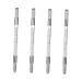 Angoily 4pcs Pen Needle Handheld Needles Eyebrow Microblading Portable Acrylic Holder Women Tool Tattoos 14.7x1.7cmx4pcs Whitex4pcs