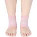 Verdant Touch Pain Relief Socks Gel Heel Foot Care Socks Moisturizing Protective Sleeves for Heels Pain Relief Half Socks Pink - Buy Online on GoSupps.com
