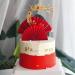 15 Pieces Paper Fan-Shaped Cupcake Topper Party Cake Top Decoration Cake Picks Baking Decoration for Bridal Shower Wedding New Year Party (Red) - Buy Online on GoSupps.com