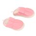 Electrically heated slippers prevent the slipping of men and women foot warmers USB heating shoes comfortable cold weather heating devices for home use (pink)
