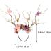 Lurrose Kids Antler Headband 1PC Deer Antler Flower Headband Christmas Branch Antlers Headband Forest Goddess Headdress for Party Cosplay Festival Photos Light coffee color - Buy Online on GoSupps.com