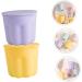 FRCOLOR 6 Sets Pp Washing Bowl Make up Brush Cleaner Makeup Cleaner Kit Brush Clean Bowl Brush Cleaning Tool Makeup Brush Eyeshadow Brush Cleaner Bowl Portable Washer Silica Gel - Buy Online on GoSupps.com