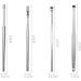 6pcs/Set Ear Cleaner Pick Digging Tool Stainless Steel Earpick Wax Remover Kit Care Ear for Adults Health Piercing - Buy Online on GoSupps.com