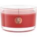 Bolsius Moods Scented Candle - Pomegranate Glass Red Small | Real Scents & Cotton Wick | International Shipping - Buy Online on GoSupps.com