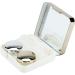 Buy Cute Gold Contact Lens Container Kit Set | Reflective Cover Travel Case | International Shipping Available - Buy Online on GoSupps.com