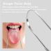 Premium Stainless Steel U-Shaped Tongue Cleaner | Enhance Oral Hygiene | Safe & Comfortable Tongue Scraper - Buy Online on GoSupps.com