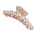 Hair Pearls Claw Clips - Non-slip Strong Hold Jaw Clips Cute Non-Slip Strong Hold For Styling Pearl Hair Accessories For Thick And Thin Hair
