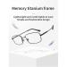 Shop Lanlang Men's Reading Glasses - Flex Memory Titanium Blue Light Filter High Resolution 0-4 Diopters - Stylish & Comfortable Eye Care - Buy Online on GoSupps.com