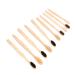 Gatuida 10st disposable toothbrush disposable wood travel toothbrush organic toothbrush hotel toothbrush set portable toothbrush organic toothbrush bamboo toothbrush toothbrush accessories travel