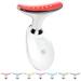 Face and Neck Massager Tool 7-in-1 Color Red-Light-Therapy Wand for Skin Care White