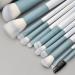 Buy 12-Piece Wooden Handle Makeup Brush Set | Professional Hair & Powder Brushes - International Shipping Available - Buy Online on GoSupps.com