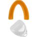 Wuuraa Mouth Protection for Teeth Grinding | Soft EVA Football & Boxing Mouthpiece | Professional Sports Protection for Kids | Orange Mouth Guard - Buy Online on GoSupps.com