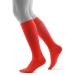 BAUERFEIND Unisex Sports Compression Socks Run & Walk - Short Compression Socks (Pack of 1) S Long Red