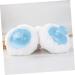 4pcs Healeved Foundation Short Blender & Round Soft Plush Flour Pads - Pink Face & Body Puff Set - Buy Online on GoSupps.com