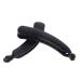 VIccoo 2-Piece 11 cm Black Banana Hair Clips - Round Head Plastic Ponytail Holders & DIY Hair Accessories for Women - Buy Online on GoSupps.com
