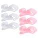 Splint Nail Art Tools 12pcs Double Hole Splitter para U as Hammer Pedicure Tools Big Separator Orthopedic Separator Thumb Valgus Thumb Correctors Foot Adjuster Manicure Tools As Shown 5.6x2cm