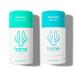 Hume Supernatural Aluminum Free Deodorant for Women & Men Natural Ingredients Probiotic Plant Based Baking Soda Free Aloe & Cactus Flower Anti Sweat Stain & Odor Desert Bloom & After Rain Variety 2-Pack