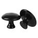 Windfulogo 2 Pcs Mushroom Shaped Massage Stones Natural Bian Stone Hot Rock for Spa Massage