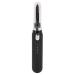 Qukaim Heated Lash Curler Heated Eyelash Curler Professional Intelligent Electric Lash Curler 3 Gears Temperature Rechargeable Black