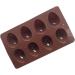 8 Easter Egg Cake Soap Mold Silicone Chocolate Decoration Baking Dec Egg Molds for Frying Trudeau - Buy Online on GoSupps.com
