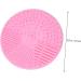minkissy Makeup Cleaning Mat Make up Kit Portable Hair Brush Silicone Makeup Brush Pad Makeup Brush Cleaner Round Hair Brush Round Cleaning Tool Cleaning Accessories Makeup Pen Sucker Pink 10*10cm Pink - Buy Online on GoSupps.com