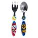 Children's cutlery set made of stainless steel - fork and spoon (Paw Patrol)