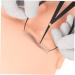 Outanaya Microblading Line Marker Ruler Eyebrow Ruler Eyebrow Measuring Tool Makeup Tools Balance - Buy Online on GoSupps.com