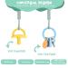 Vicloon Silicone Pacifier Chain - 4 Pack Baby Pacifier Clip for Boys & Girls | Cute Animal Design Gift - Buy Online on GoSupps.com