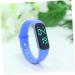 Buy Yardwe Kids' Smart Digital Watch - Safe Arm Bands & Fitness Tracker - Blue Intelligent Bracelet for Children - Buy Online on GoSupps.com
