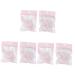 NOLITOY 6 Pcs Lace Mesh Double Eyelid Sticker Decor Double Side Tape Female Eyelid Tape Set Half Moon 6x6cmx3pcs As Shownx3pcs