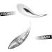Zerodeko Decor Wall Mounted 3d Wall Stickers Furniture Decals Plating Fish Accessories Wall Hanging Household 13x3 cm Silver - Buy Online on GoSupps.com