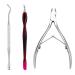 AURSTORE BASA Cuticle Cutter Kit Cuticle Care Kit Cuticle Cutters Cuticle Cutters Stainless Steel Dead Skin Scissors