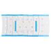 WLLHYF 36 Pieces Wig Hair Piece Tape Double Sided Adhesive Wig Tapes Clear Waterproof C-Shaped Hair Strips Pre-Cut Lace Wigs Tape Beauty Tool for Toupees Hair Pieces and Hair Extension